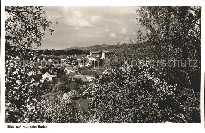 Muellheim Baden Ortsblick