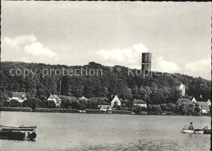 Ratzeburg Schleswig-Holstein Ortsansicht mit Aussichtsturm