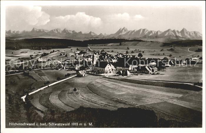 Hoechenschwand Schwarzwald BW Panorama
