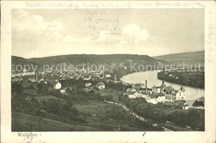 Waldshut Tiengen Rhein Panorama