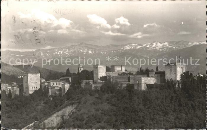 Granada Andalucia Alhambia Sierra Nevada