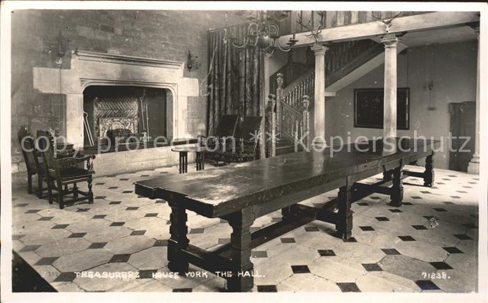 York UK Treasurere House York the Hall