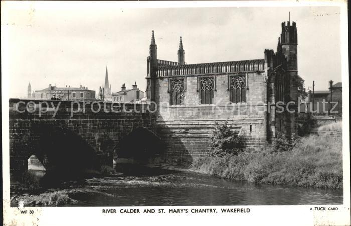 Wakefield Wakefield River Calder St Marys Chantry