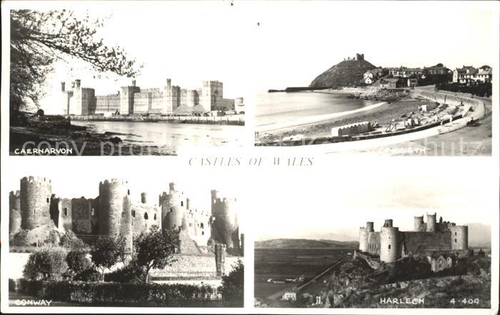 Wales Caernarvon Harlech Conway