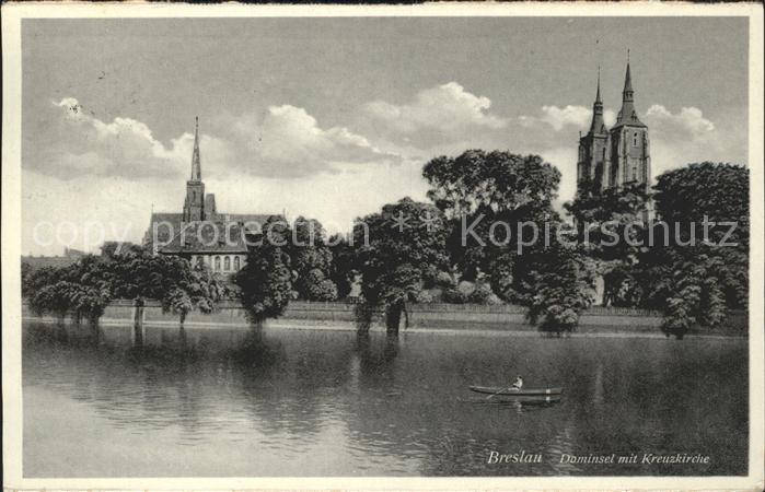 Breslau Niederschlesien Dominsel Kreuzkirche NZ3