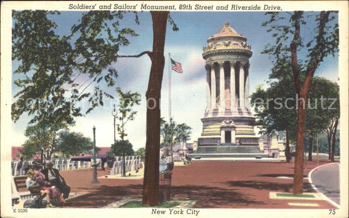 New York City Soldiers Sailors Monument Riverside Drive