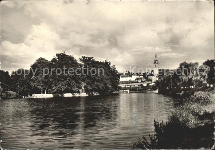 Pisek Tschechien reka Otava ostrovem