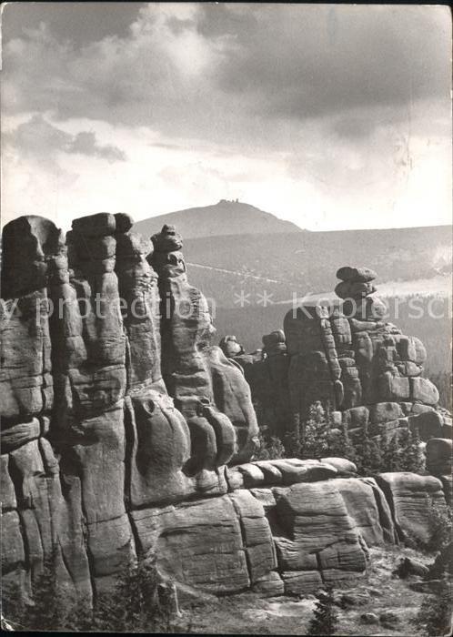 Karkonosze Grupa Skal Pielgrzymy Sniezka