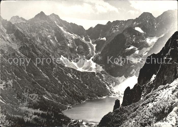 Tatry Vysoke Gebirge Kotlina Morsklego Oka