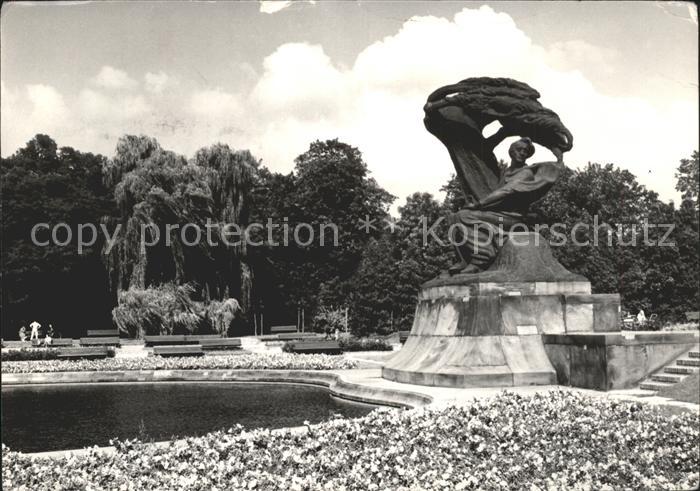 Warszawa Pomnik Fryderyka Chopina