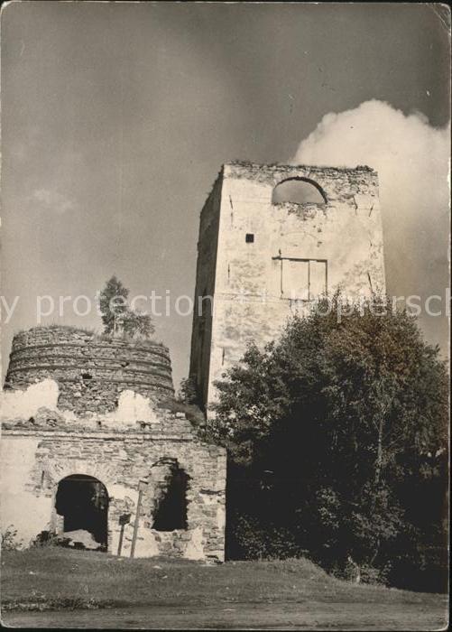 Samsonow Ruiny wielkiego pieca