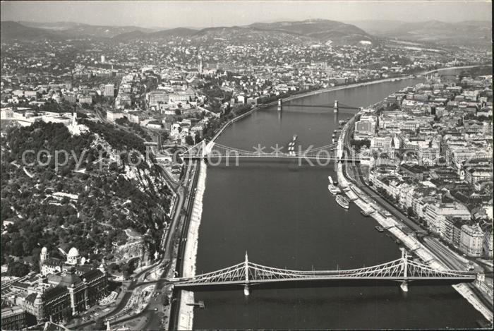 Budapest Fliegeraufnahme