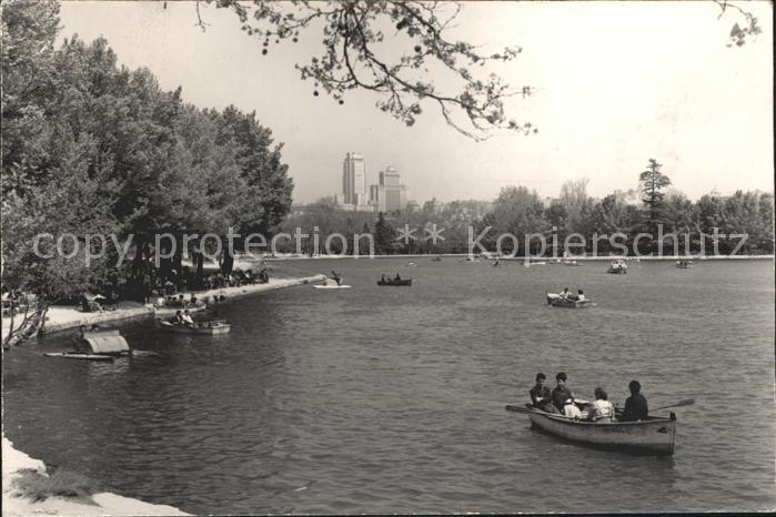 Madrid Spain Casa Campo Lago