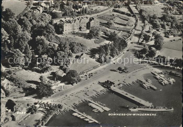 Windermere Bowness South Lakeland Fliegeraufnahme