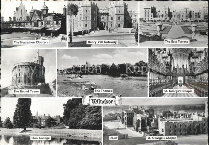 Windsor Belfast Henry Gateway Terrace St Georges Chapel Eton College