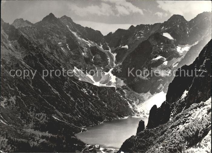 Tatry Vysoke Gebirge Kotlina Morskiego Oka