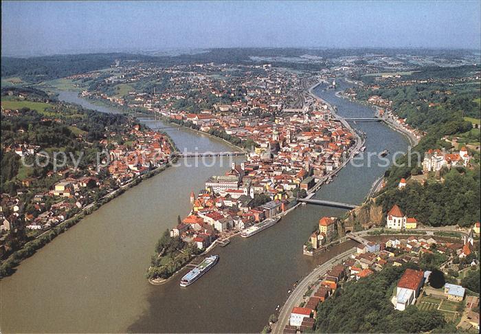 PAssAU Bayern Fliegeraufnahme