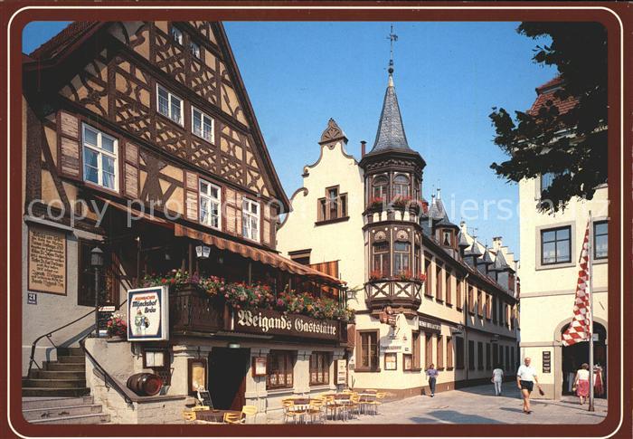Bad Kissingen Fachwerkhaeuser Marktplatz