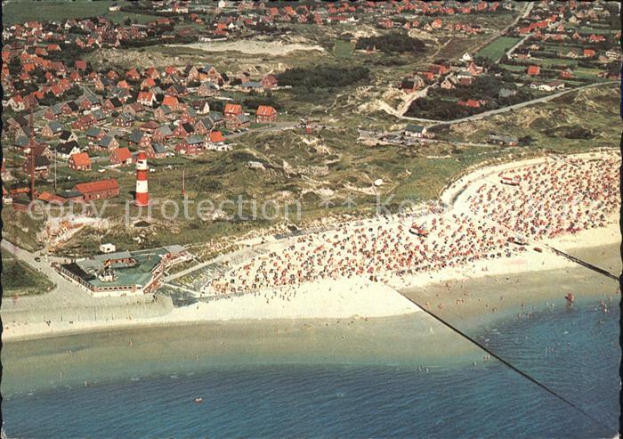 BORKUM Nordseebad Niedersachsen Fliegeraufnahme