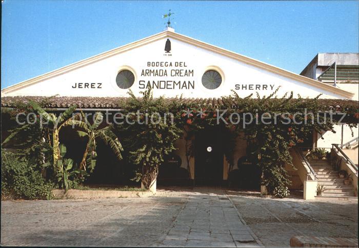Jerez de la Frontera Bodegas Sandemann Entrada principal Sandeman Wine Cellar