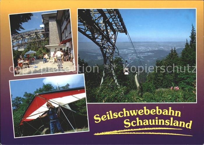 Freiburg Breisgau Seilschwebebahn Schauinsland