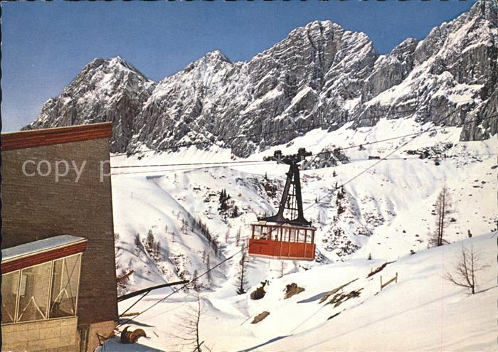 Ramsau Dachstein Steiermark Dachsteinseilbahn Talstation Torstein Mitterspitze