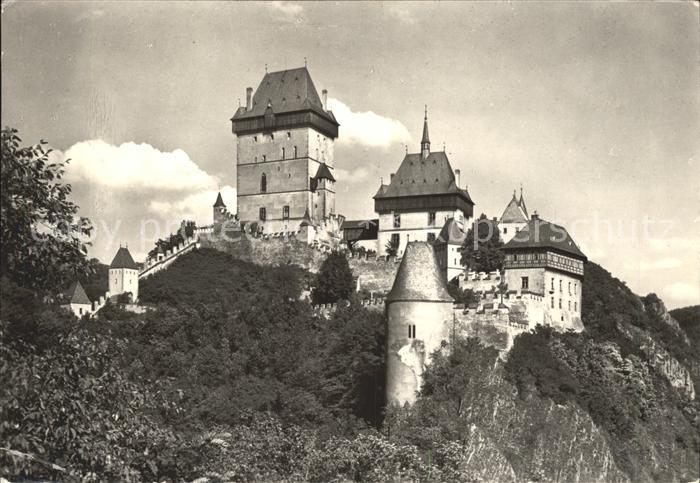 Praha Prahy Prague Karlstein hrad