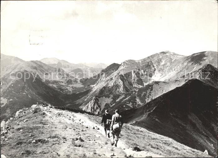 Tatry Vysoke Gebirge Czerwone wierchy strony Kasprowego Wierchu Tomanowa