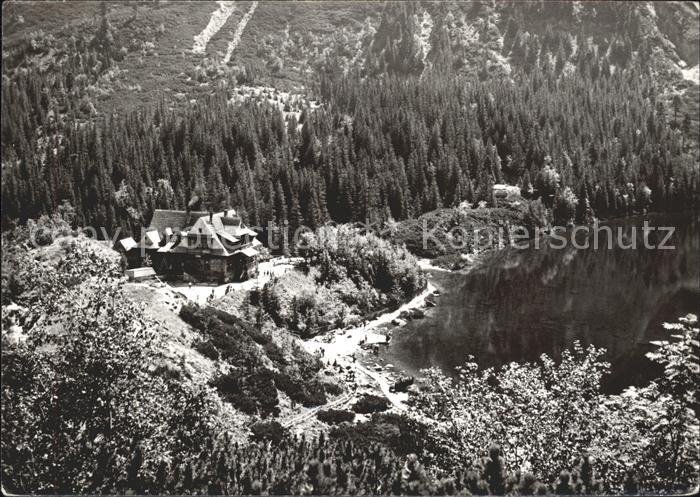 Tatry Vysoke Gebirge Schroniske PTTK Morskim Okiem