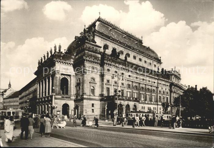 Praha Prahy Prague Narodni Divadlo