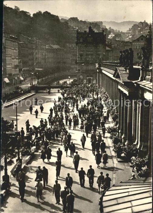 Karlovy Vary Rano Kolonade ceskoslovensko sovetskeho pratelstvi
