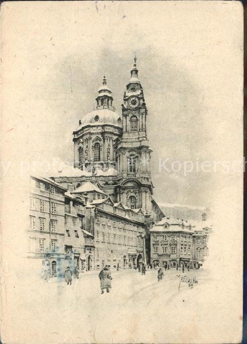 Prag Prahy Prague St Nicolauskirche