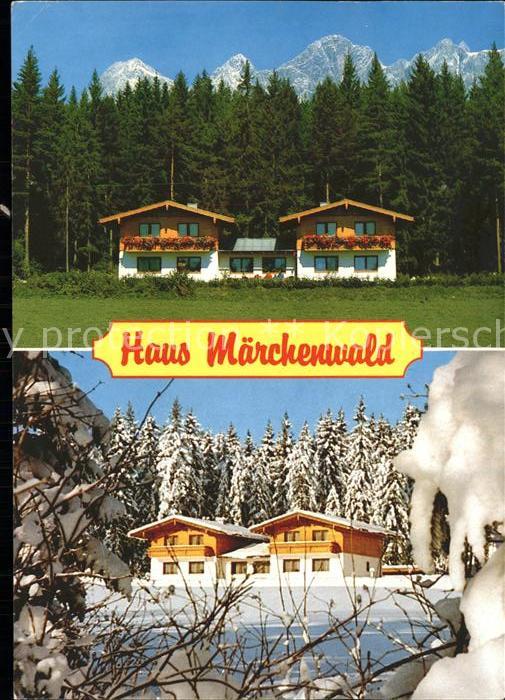 Ramsau Dachstein Steiermark Haus Maerchenwald