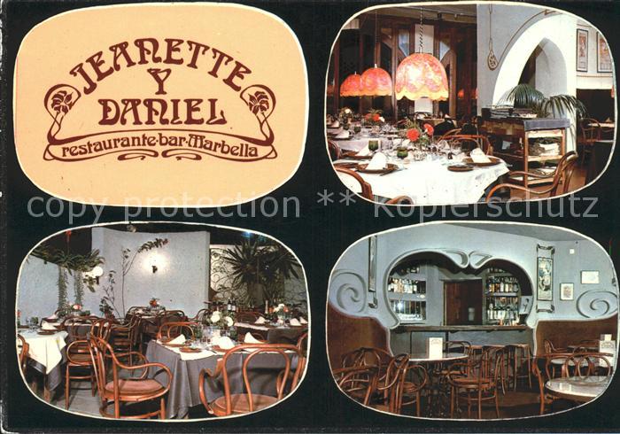 Marbella Andalucia Restaurant Jeanette und Daniel