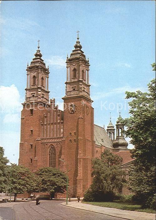 Poznan Posen Bazylika architektedralna