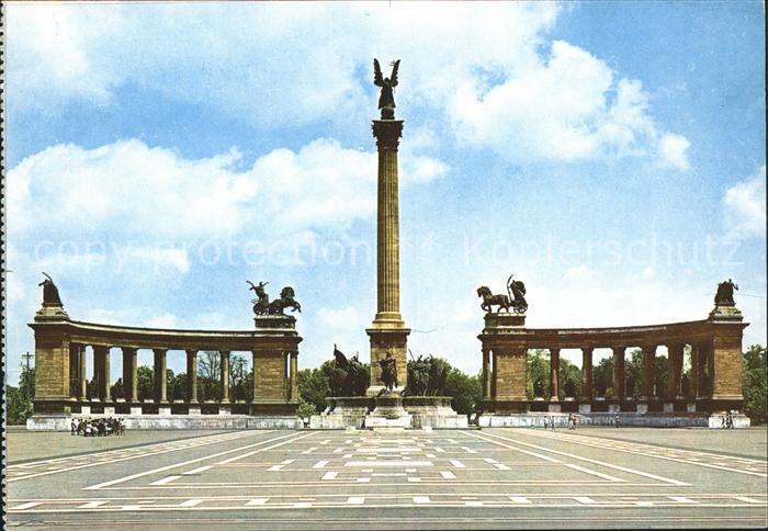 Budapest Millenium Denkmal