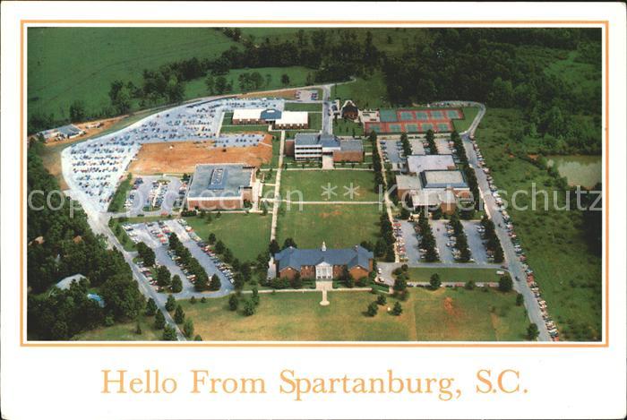 Spartanburg University Fliegeraufnahme