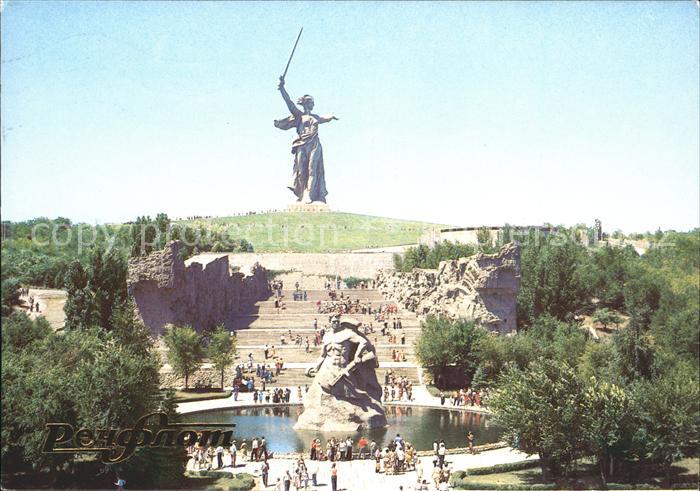 Volgograd Mamajew Huegel Helden Monument