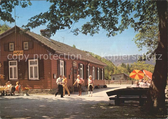 Lautenthal Harz Waldgaststaette Maassener Gaipel