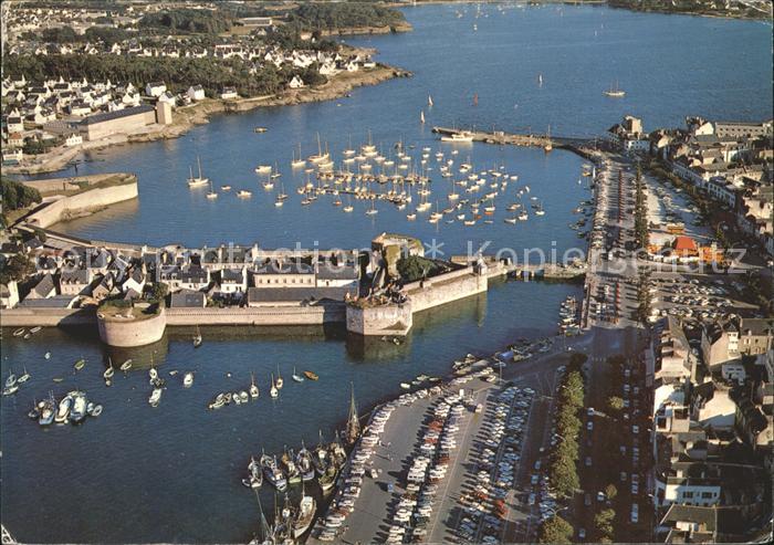 Concarneau Finistere Les Grands Ports de Peche Vue aerienne