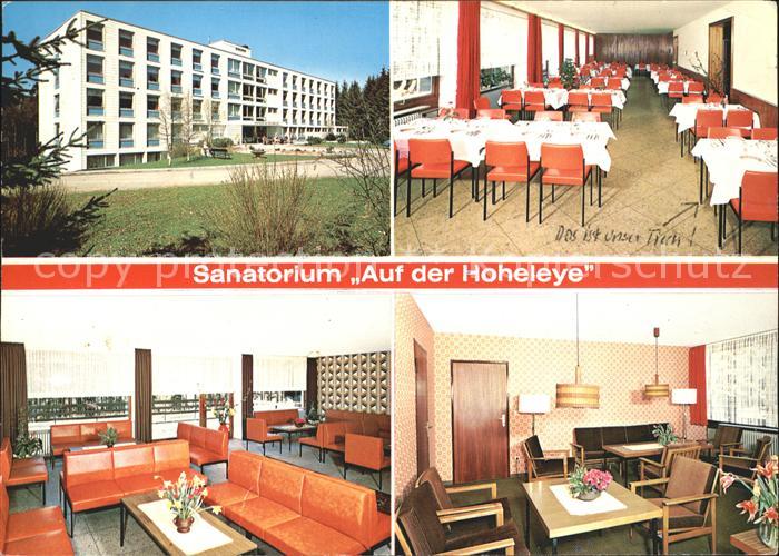 Hoheleye Sanatorium Auf der Hoheleye Gast und Aufenthaltsraum