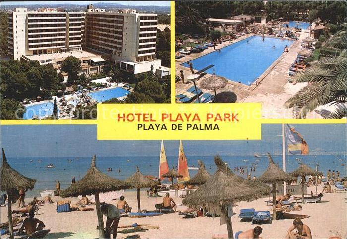 Playa de Palma Mallorca Hotel Playa Park Swimmingpool Strandpartie