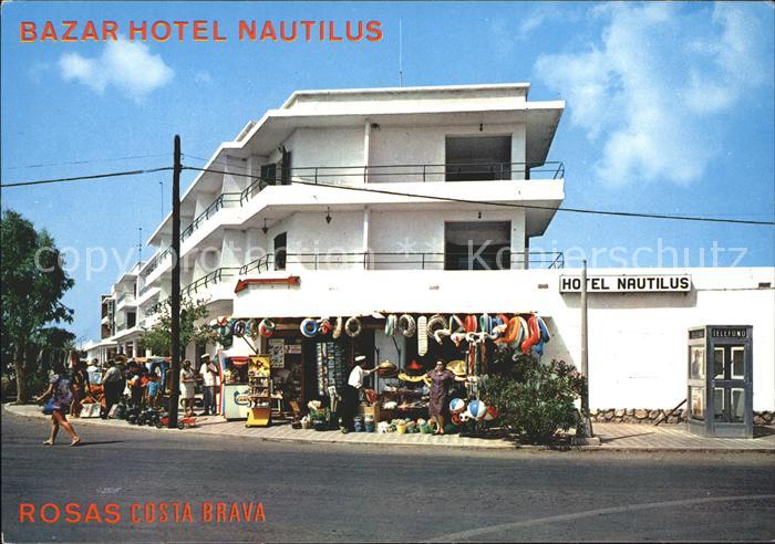 Rosas Costa Brava Cataluna Bazar Hotel Nautilus