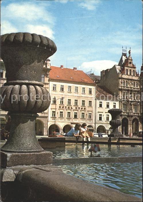 Ceske Budejovice Hotel Zvon Brunnen