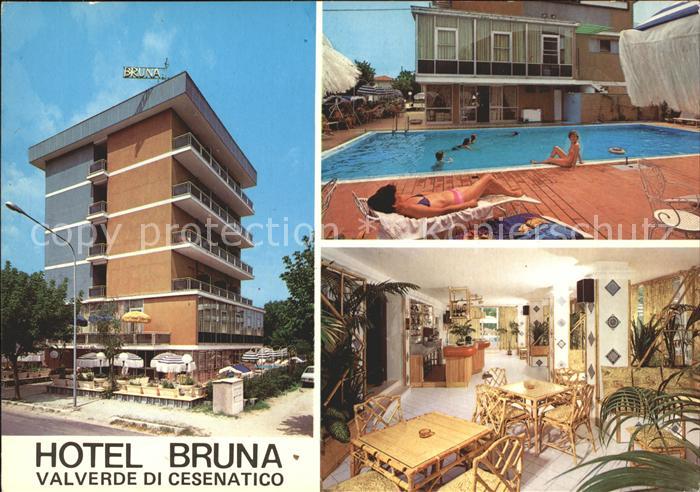 Cesenatico Hotel Bruna Swimmingpool Gastraum