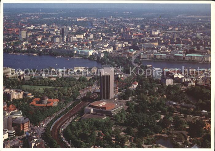 HAMBURG  CITY Fliegeraufnahme SAS Plaza Hotel
