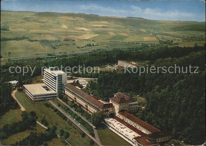 Hoexter Weser Weserberglandklinik Fliegeraufnahme