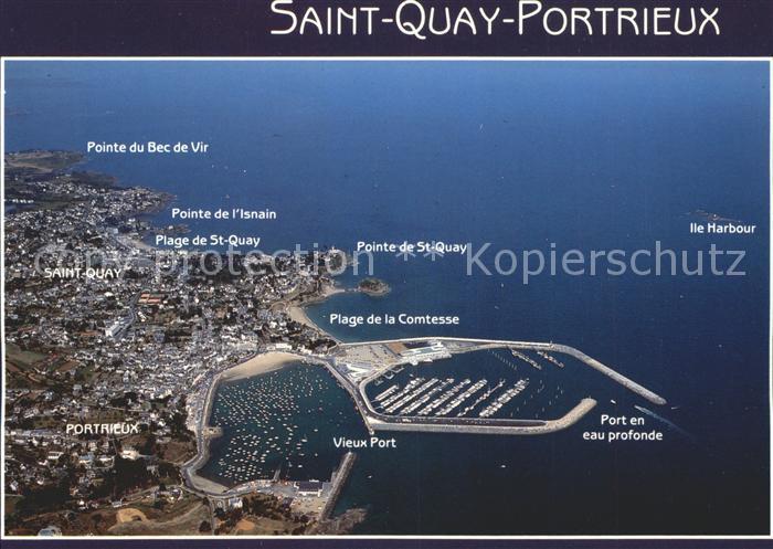 Saint-Quay-Portrieux Vue generale aerienne