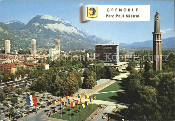 Grenoble Parc Paul Mistral les Trois Tours