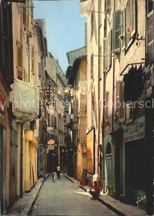Toulon Var Une Rue de la Vieille Ville